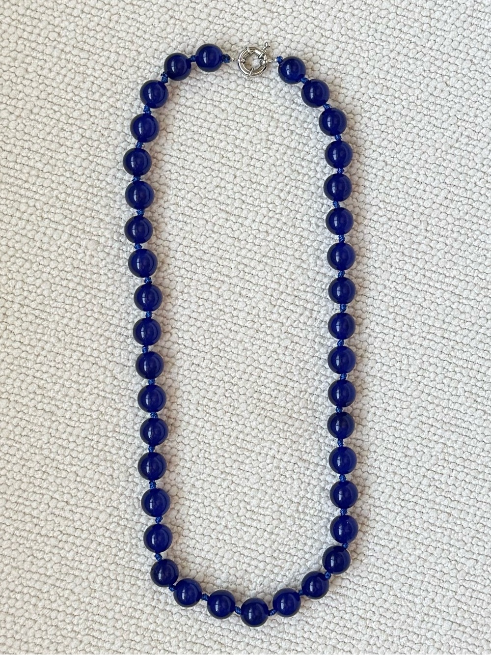 NWOT Tuckernuck Dark Blue Jade Necklace